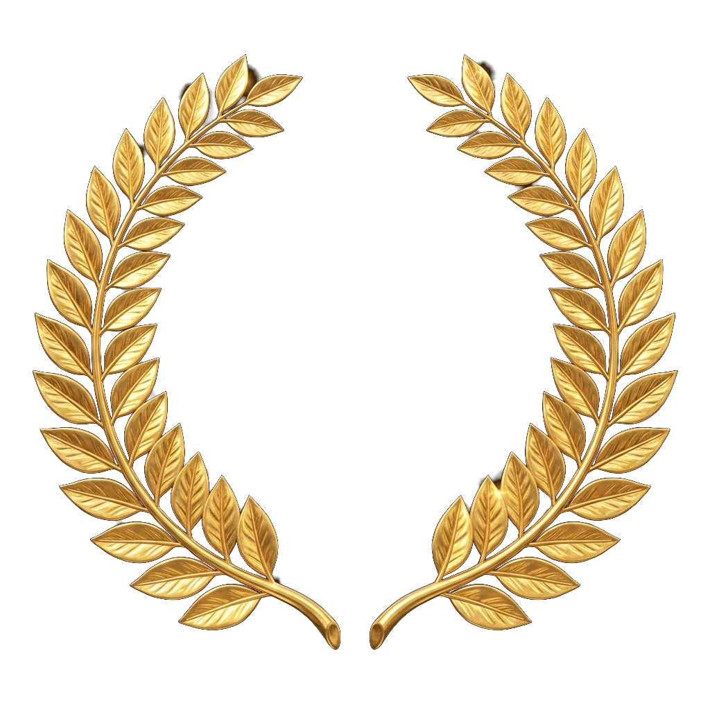 Golden Laurel Wreath